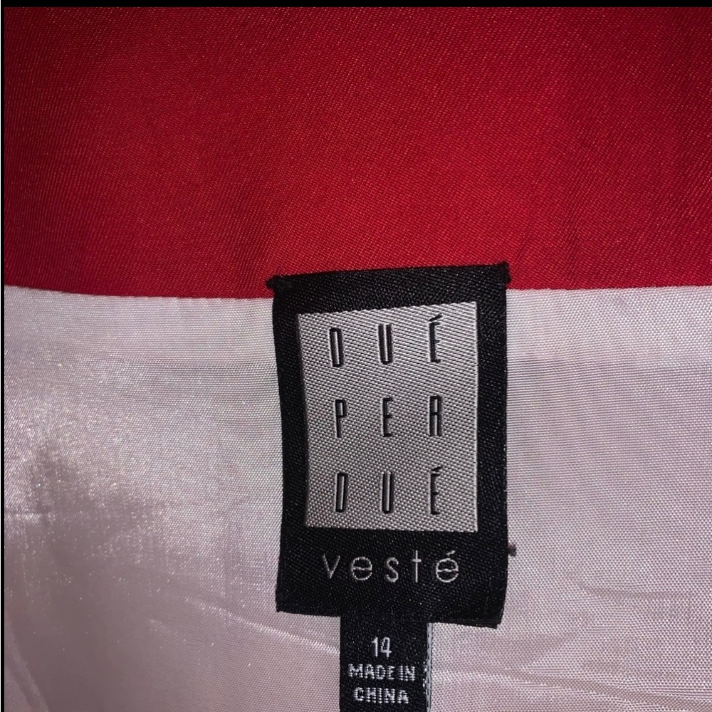 NWOT, Vintage Due Per Due Veste Dress, Size 14 - Picture 5 of 8